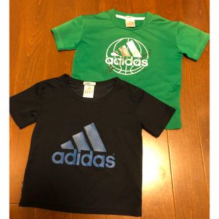 アディダス(adidas)のadidas吸水速乾サラサラTシャツ２枚セット110cmアディダス(Tシャツ/カットソー)