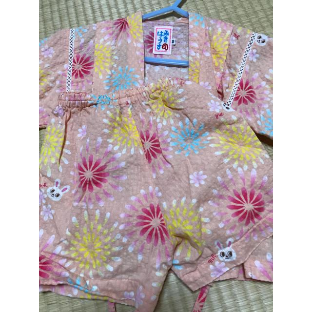 mikihouse(ミキハウス)のミキハウス 甚平 キッズ/ベビー/マタニティのキッズ服女の子用(90cm~)(甚平/浴衣)の商品写真