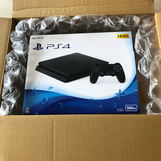 新品未開封 最新型 SONY PS4 本体 CUH-2100AB01 500GB-