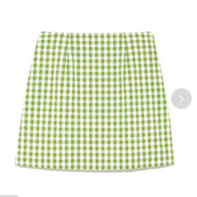 SNIDEL(スナイデル)のギンガムミニスカート snidel レディースのスカート(ミニスカート)の商品写真