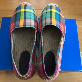 ポールスミス(Paul Smith)のポールスミス  17ss エスパドリーユ チェック L 極美品 最終値下げ(スニーカー)