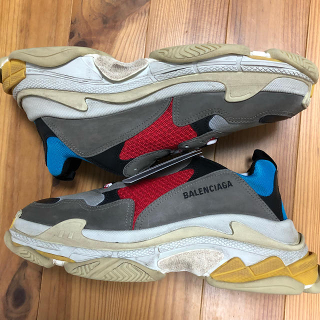 Balenciaga(バレンシアガ)のBALENCIAGA Triple s 41 BULE/GRIS/RED メンズの靴/シューズ(スニーカー)の商品写真