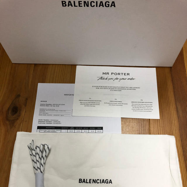 Balenciaga(バレンシアガ)のBALENCIAGA Triple s 41 BULE/GRIS/RED メンズの靴/シューズ(スニーカー)の商品写真