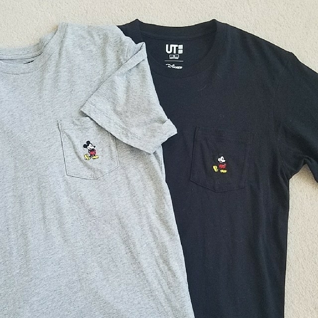 UNIQLO(ユニクロ)のユニクロ✩ミッキーマウスTシャツ✩2枚セット メンズのトップス(Tシャツ/カットソー(半袖/袖なし))の商品写真