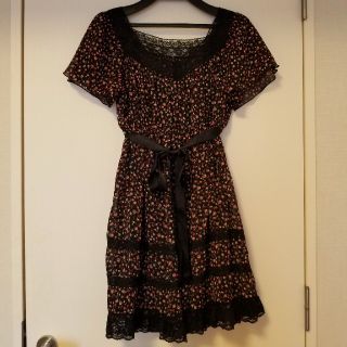 レストローズ(L'EST ROSE)の♡L´EST ROSE花柄シフォンチュニック♡(チュニック)