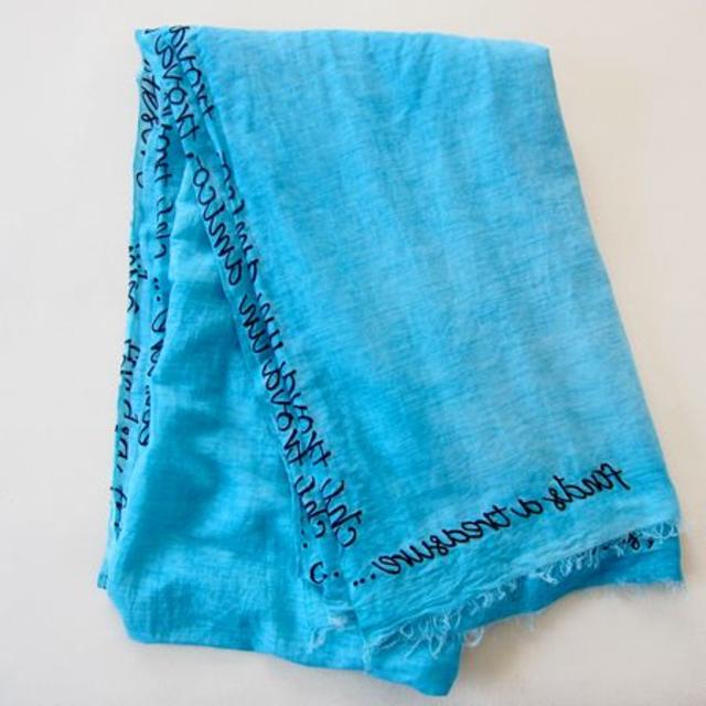 Faliero Sarti - Faliero Sarti ファリエロ サルティ☆ 刺繍 ストール