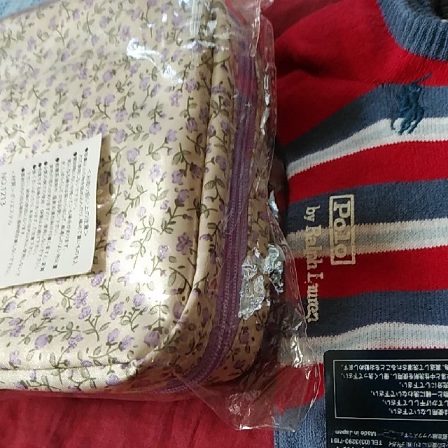 Ralph Lauren(ラルフローレン)の【sssssssssssss様専用】「RL」ソックス＋ポーチ レディースのレッグウェア(ソックス)の商品写真