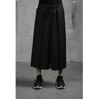 袴パンツ ワイドパンツ 黒 XL(サルエルパンツ)