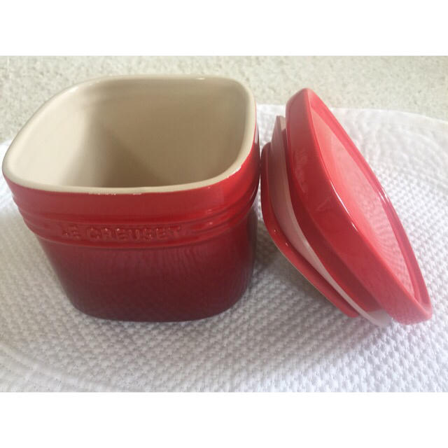 LE CREUSET(ルクルーゼ)のル・クルーゼ スタッカブル・ストレージ・ジャー(S) インテリア/住まい/日用品のキッチン/食器(食器)の商品写真