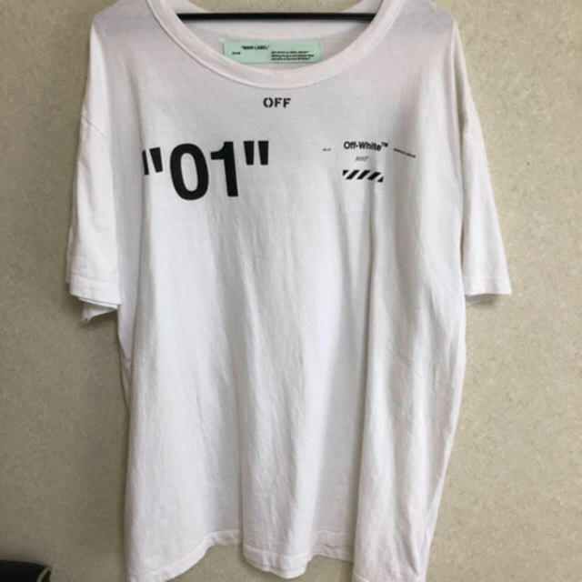 off-white Tシャツ for all diagonal Tシャツ L