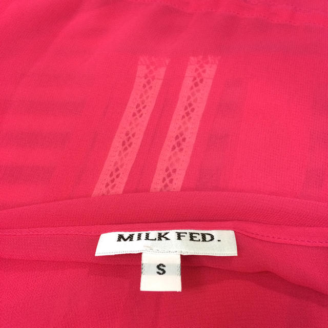 MILKFED.(ミルクフェド)のミルクフェド シフォンブラウス レディースのトップス(シャツ/ブラウス(長袖/七分))の商品写真