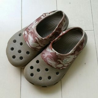 クロックス(crocs)のクロックス　17.5㎝　7月31日まで(サンダル)