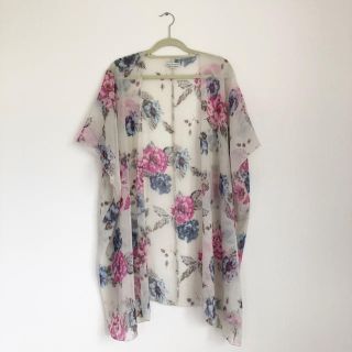 アメリカンイーグル(American Eagle)の★専用★アメリカンイーグル 花柄シフォンカーデ(カーディガン)