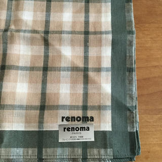 レノマ(RENOMA)のrenomaのハンカチ(ハンカチ/ポケットチーフ)