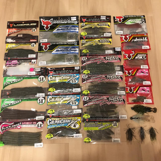 JACKALL 値下げ、バラ売り不可ジャッカル ルアー&ワーム
