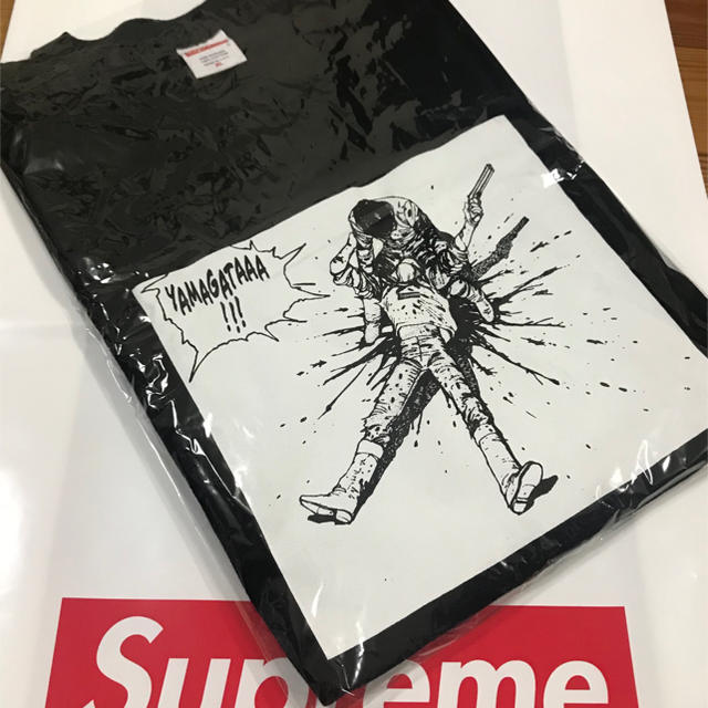 込 希少XL supreme akira yamagata tee 正規品トップス