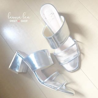 ダイアナ(DIANA)のラウナレア♡シルバークリアサンダル♡launa lea(サンダル)