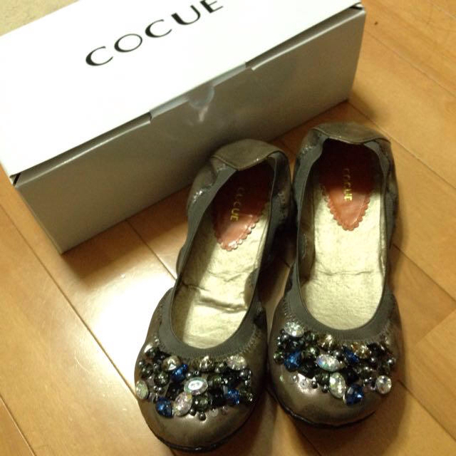 COCUE(コキュ)のCOCUE♡フラットシューズ レディースの靴/シューズ(ハイヒール/パンプス)の商品写真