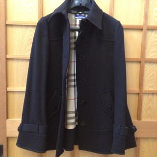 バーバリー(BURBERRY)の美品！ブルーレーベル ジャケットコート(ブルゾン)