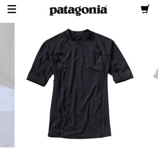 パタゴニア(patagonia)の新品 パタゴニア ラッシュガード M(水着)