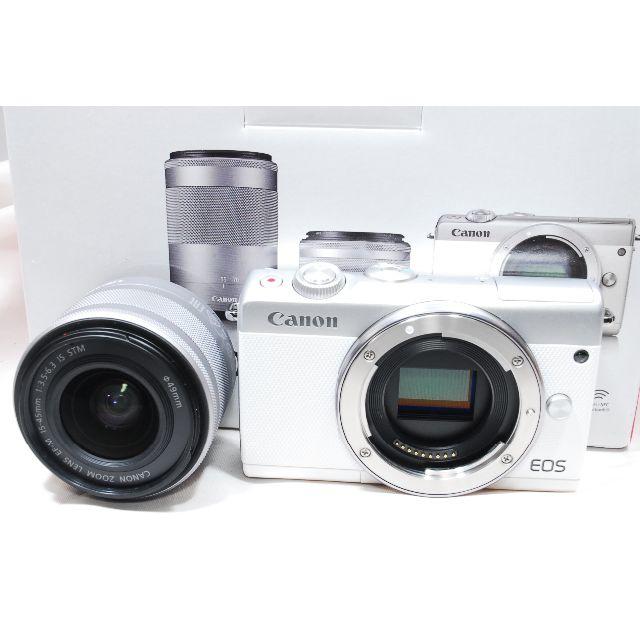 新品・未使用 Canon EOS M100 レンズキット ホワイト