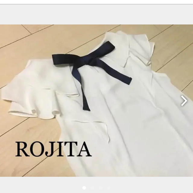 ROJITA(ロジータ)のロジータ フリル リボン ブラウス レディースのトップス(シャツ/ブラウス(半袖/袖なし))の商品写真
