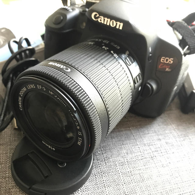 Canon EOS kiss x6i STMレンズ!SD付き!美品!送料無料!-
