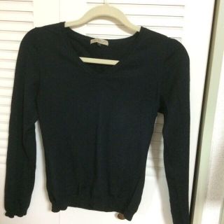 プロポーションボディドレッシング(PROPORTION BODY DRESSING)の【美品】Vネックニット(ニット/セーター)