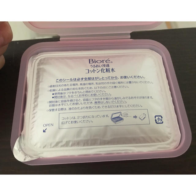 Biore(ビオレ)のビオレ うるおい浸透コットン化粧水 コスメ/美容のスキンケア/基礎化粧品(化粧水/ローション)の商品写真