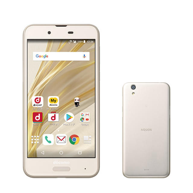 SHARP(シャープ)の【SIMフリー/新品未使用】docomo AQUOS sense SH-01K スマホ/家電/カメラのスマートフォン/携帯電話(スマートフォン本体)の商品写真