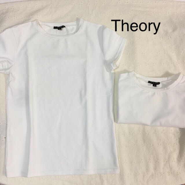 theory(セオリー)の美品   セオリー theory Ｔシャツ   2点セット レディースのトップス(Tシャツ(半袖/袖なし))の商品写真