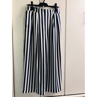 ザラ(ZARA)のZARAストライプパンツSサイズ(カジュアルパンツ)