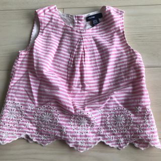 ベビーギャップ(babyGAP)のbaby GAP  ノースリーブシャツ 90 12-24m(シャツ/カットソー)