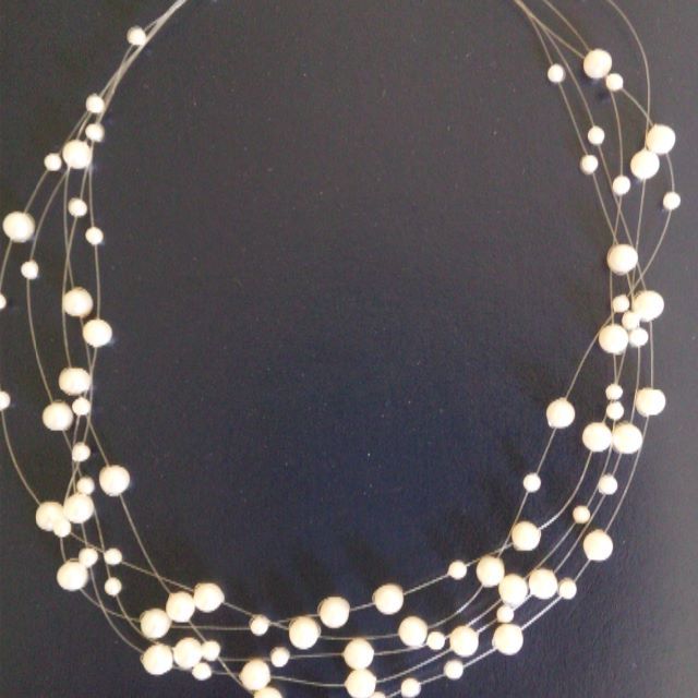 お値下げ！田崎真珠のネックレス　未使用美品！パール5連サイズ