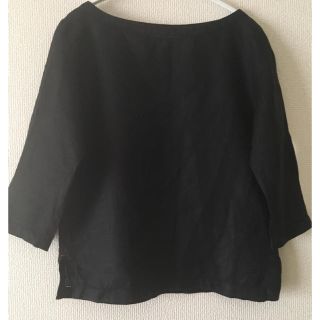 ユニクロ(UNIQLO)のイネス ユニクロ リネンブラウス M(シャツ/ブラウス(長袖/七分))