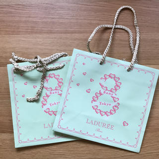 ラデュレ(LADUREE)のLADUREE ラデュレ 紙袋(ショップ袋)