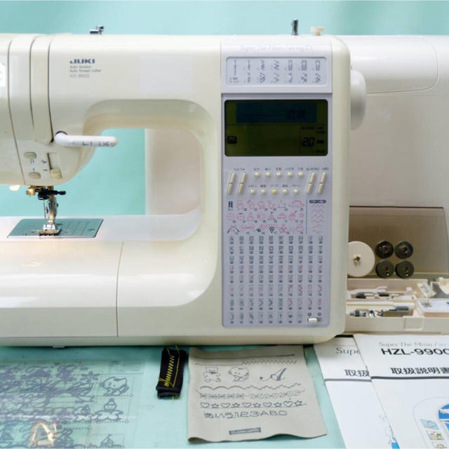 JUKI ジューキ コンピューターミシン HZL-9900 フットコンの
