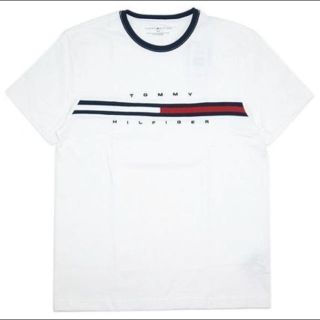 トミーヒルフィガー(TOMMY HILFIGER)のTOMMY 白 半袖Tシャツ(Tシャツ(半袖/袖なし))