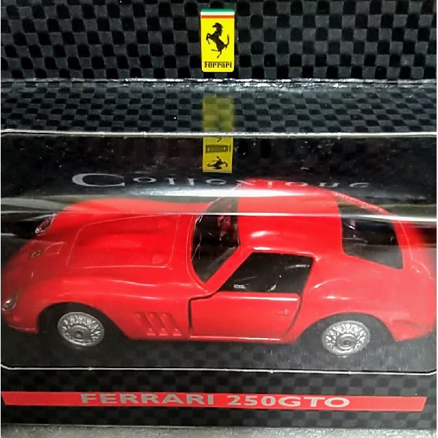 Ferrari(フェラーリ)の新品未開封 Maisto コレツィオーネ フェラーリ 250 GTO エンタメ/ホビーのおもちゃ/ぬいぐるみ(ミニカー)の商品写真