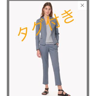 セオリー(theory)の新品★theory クロップドパンツ インディゴ タグ付き(クロップドパンツ)