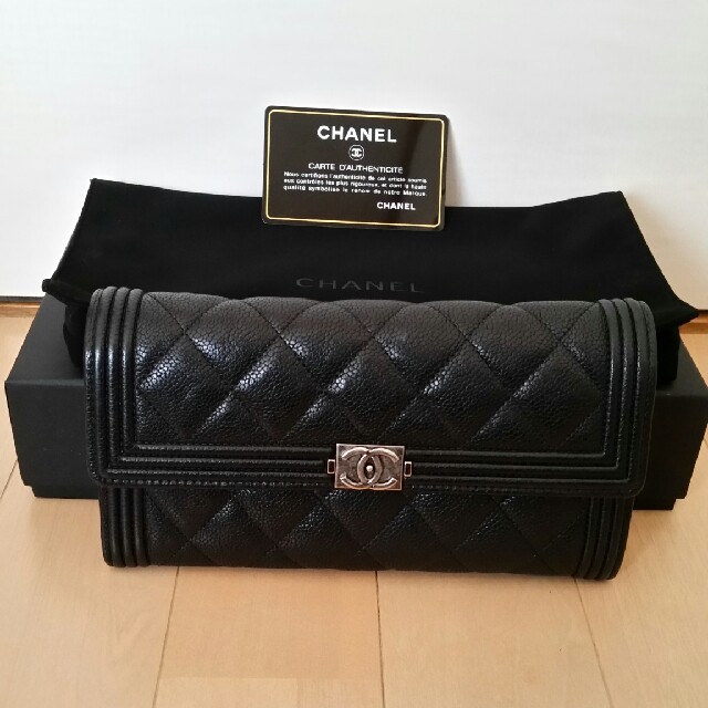 2022秋冬新作】 CHANEL 専用 CHANEL ボーイシャネル 長財布 - 財布