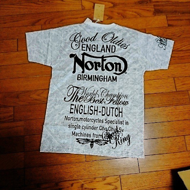 Norton(ノートン)のNorton バンダナ柄裏プリントtee Lsize メンズのトップス(Tシャツ/カットソー(半袖/袖なし))の商品写真