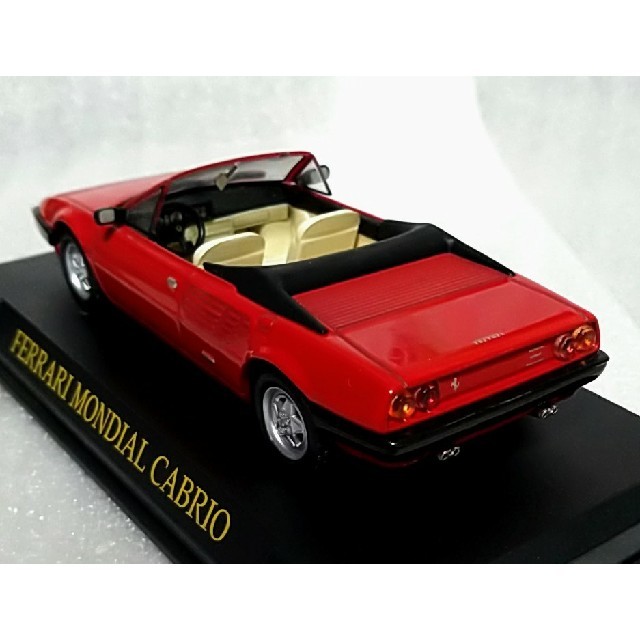 Ferrari(フェラーリ)のムギチャ様専用ページ イクソ フェラーリ MONDIAL CABRIO エンタメ/ホビーのおもちゃ/ぬいぐるみ(ミニカー)の商品写真