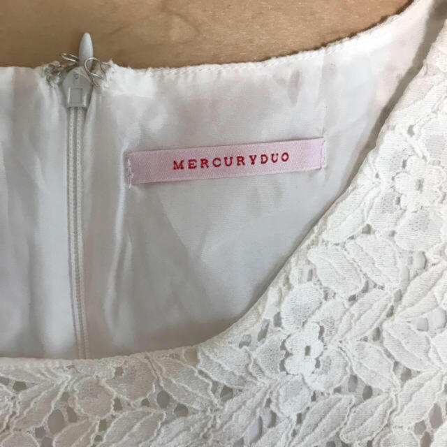 MERCURYDUO(マーキュリーデュオ)のレースワンピ レディースのワンピース(ミニワンピース)の商品写真