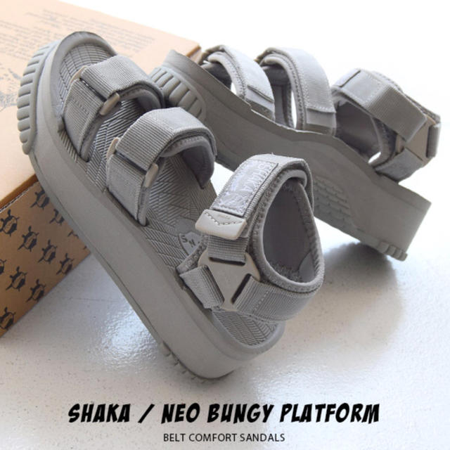 新品★shaka ネオバンジープラットフォーム レディースの靴/シューズ(サンダル)の商品写真