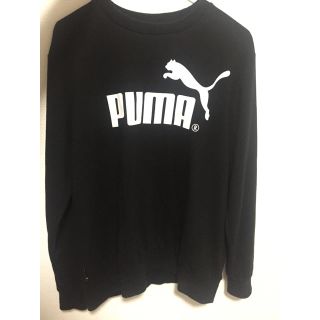 プーマ(PUMA)のPUMA トレーナー 黒 BTS 防弾少年団着用モデル(スウェット)