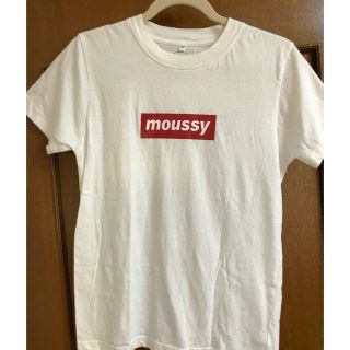 マウジー(moussy)の【美品】moussy ロゴTシャツ(Tシャツ(半袖/袖なし))