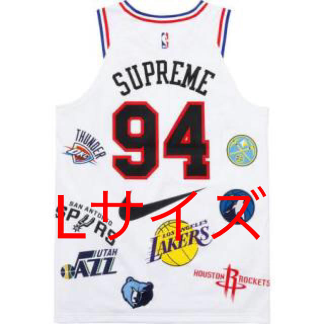 タンクトップ新品 supreme nba ゲームシャツ