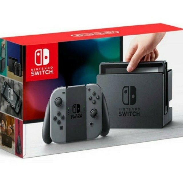 有名ブランド Nintendo Switch switch　グレー本体 任天堂　新品 - 家庭用ゲーム機本体
