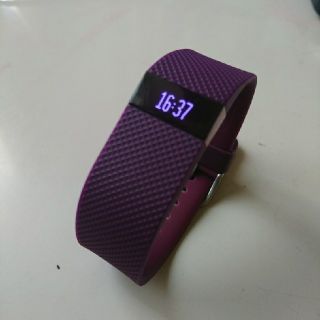 fitbit change HR パープル(陸上競技)